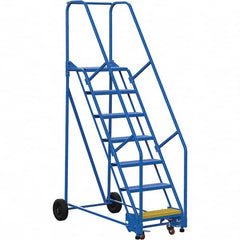 Vestil - 100" High 350 Lb Capacity 7 Step Ladder - Caliber Tooling