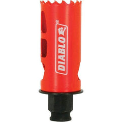 Freud - 1-1/4" Diam, 2-3/8" Cutting Depth, Hole Saw - Bi-Metal Saw, Toothed Edge - Caliber Tooling