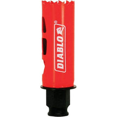 Freud - 1-1/16" Diam, 2-3/8" Cutting Depth, Hole Saw - Bi-Metal Saw, Toothed Edge - Caliber Tooling