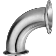 Value Collection - Sanitary Stainless Steel Pipe Fittings Type: 90 Elbow Style: Quick-Clamp - Caliber Tooling