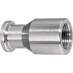 Value Collection - Sanitary Stainless Steel Pipe Fittings Type: Female Straight Style: Quick-Clamp - Caliber Tooling