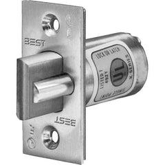 All Purpose Lever Lockset for 1-3/8 to 1-7/8″ Thick Doors No Cylinder, 2-3/8″ Backset, Satin Chrome Finish