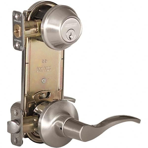 Stanley - Entry Lever Lockset for 1-3/8 to 1-3/4" Thick Doors - Caliber Tooling