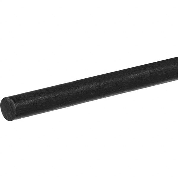 USA Sealing - 1' x 3/4" Black Carbon Fiber (Unidirectional) Rod - Caliber Tooling