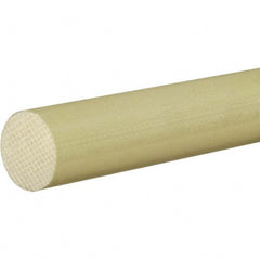 USA Sealing - 1' x 2" Yellow Garolite (G-10/FR4) Rod - Caliber Tooling