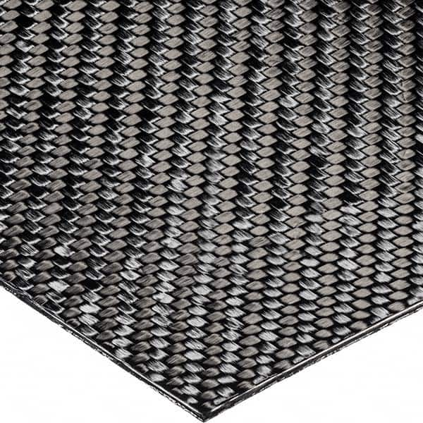 USA Sealing - 1' x 12" x 1/16" Black Carbon Fiber (Twill Weave) Sheet - Caliber Tooling