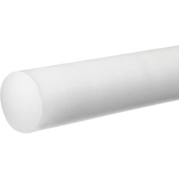 USA Sealing - 4' x 1" White PTFE Rod - Caliber Tooling