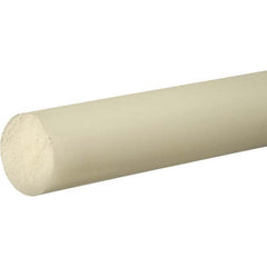 USA Sealing - 3' x 3" Semi-Clear White Polypropylene Rod - Caliber Tooling