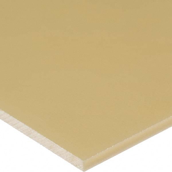 USA Sealing - 1' x 6" x 1" Beige ABS Rectangular Bar - Caliber Tooling