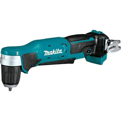 Makita - 12 Volt 3/8" Chuck Right Angle Handle Cordless Drill - 0-1100 RPM, Keyless Chuck, Reversible, Lithium-Ion Batteries Not Included - Caliber Tooling