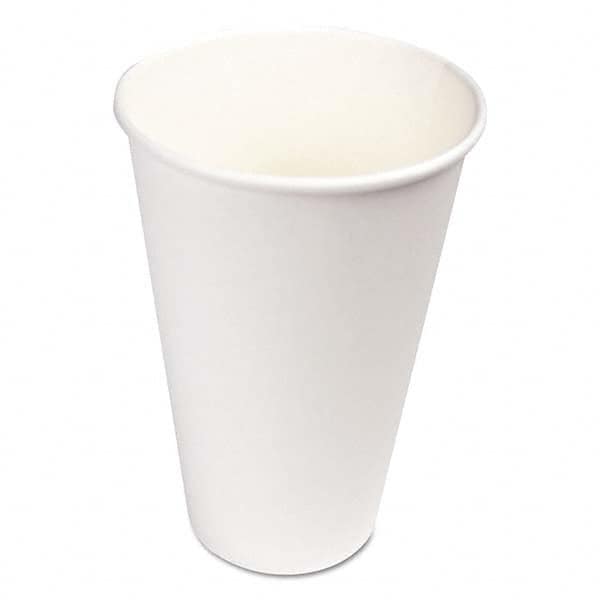 Boardwalk - Paper Hot Cups, 16 oz, White, 1000/Carton - Caliber Tooling