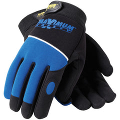 120-MX2830/M Mechanics Gloves - Professional Mechanic's Gloves - Black and Bl.