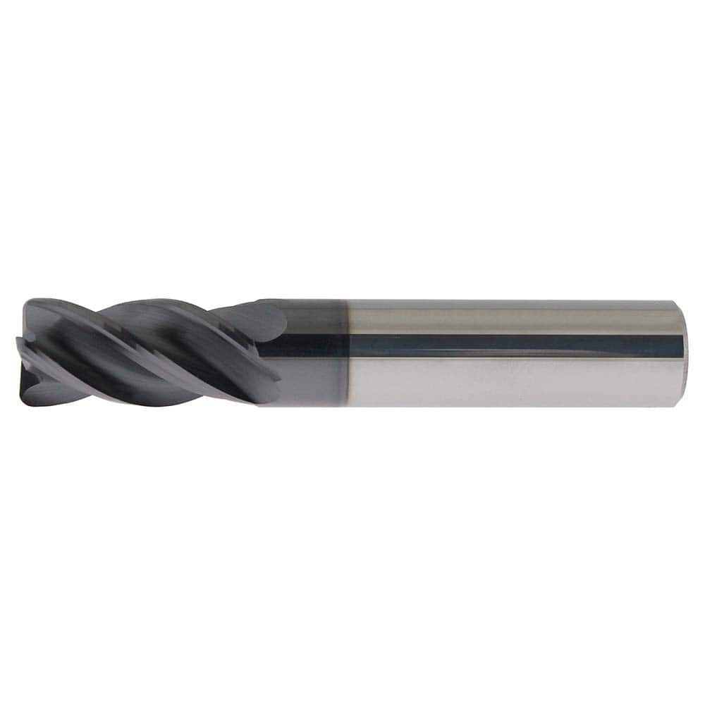 ProMax - Corner Radius & Corner Chamfer End Mills; Mill Diameter (Inch): 1 ; Mill Diameter (Decimal Inch): 1.0000 ; End Type: Single ; Corner Radius (Inch): 0.1900 ; Number of Flutes: 4 ; Material: Solid Carbide - Exact Industrial Supply