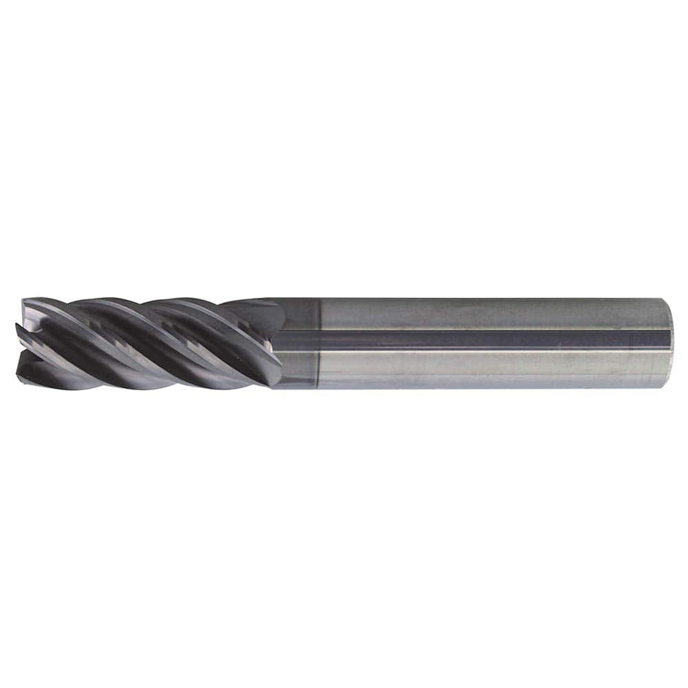 ProMax - 1" Diam, 3-1/4" LOC, 1" Shank Diam, 6" OAL, 5 Flute, Solid Carbide, Single End Square End Mill - Exact Industrial Supply