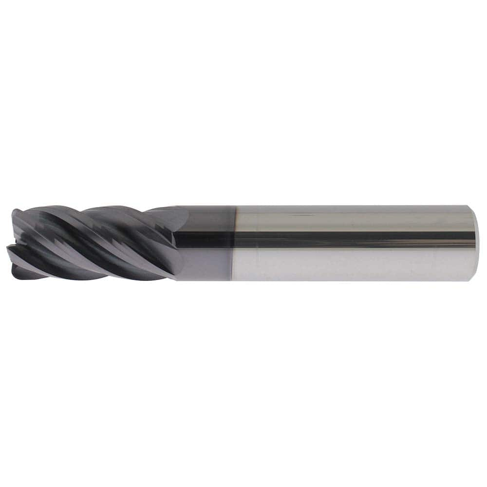 ProMax - Corner Radius & Corner Chamfer End Mills; Mill Diameter (Inch): 1 ; Mill Diameter (Decimal Inch): 1.0000 ; End Type: Single ; Corner Radius (Inch): 0.0900 ; Number of Flutes: 5 ; Material: Solid Carbide - Exact Industrial Supply