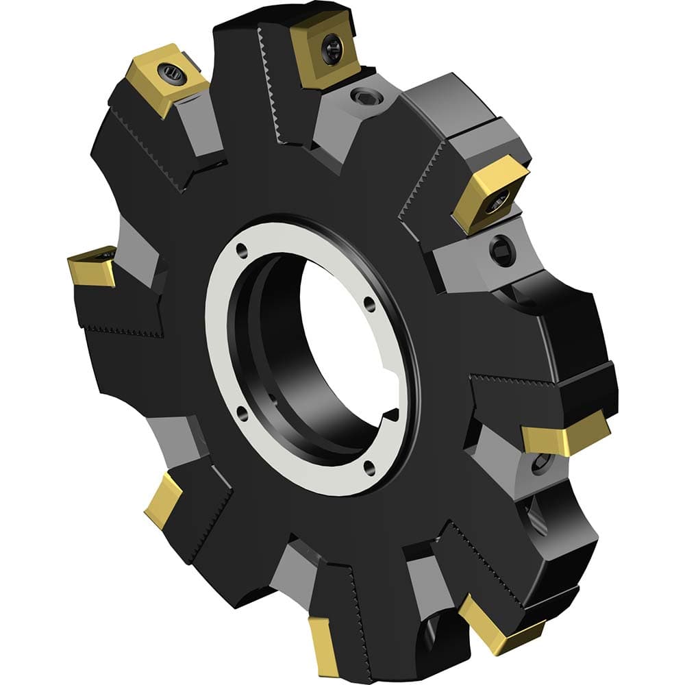 Sandvik Coromant - Indexable Slotting Cutters; Connection Type: Arbor Hole ; Maximum Depth of Cut (Decimal Inch): 0.4170 ; Cutter Diameter (mm): 127.00 ; Hole Diameter (mm): 38.1000 ; Number of Teeth: 8 ; Toolholder Style: L331.52 - Exact Industrial Supply