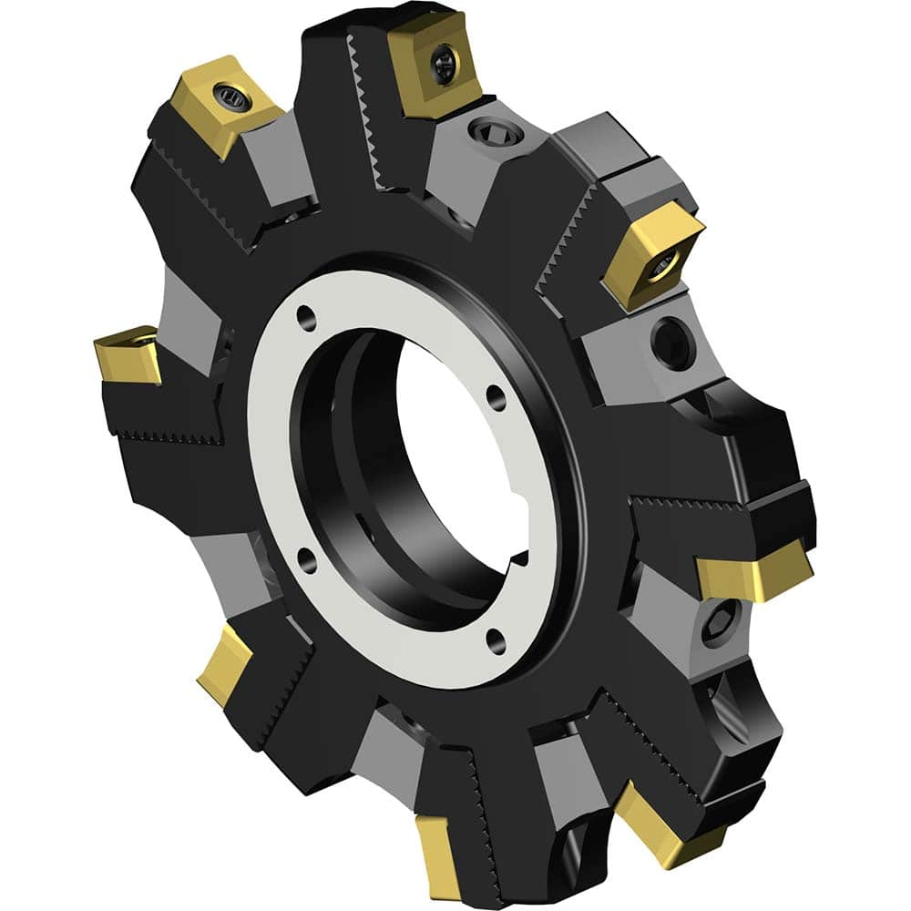 Sandvik Coromant - Indexable Slotting Cutters; Connection Type: Arbor Hole ; Maximum Depth of Cut (mm): 7.60 ; Cutter Diameter (mm): 100.00 ; Hole Diameter (mm): 32.0000 ; Number of Teeth: 8 ; Toolholder Style: L331.52 - Exact Industrial Supply