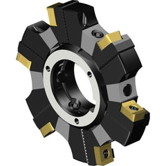 Sandvik Coromant - Indexable Slotting Cutters; Connection Type: Arbor Hole ; Maximum Depth of Cut (mm): 7.60 ; Cutter Diameter (mm): 80.00 ; Hole Diameter (mm): 27.0000 ; Number of Teeth: 6 ; Toolholder Style: R331.52 - Exact Industrial Supply