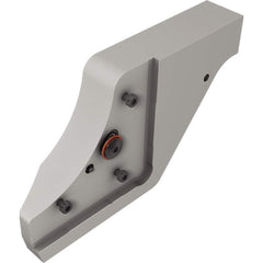 Iscar - Indexable Cut-Off Blade Tool Blocks; Tool Block Style: TGTBQ ; Blade Height (mm): 90.50 ; Manufacturers Catalog Number: TGTBQ 25R-D120-JHP ; Overall Length (mm): 165.0000 ; Overall Height (mm): 95.00000 ; Shank Height (mm): 25.00 - Exact Industrial Supply