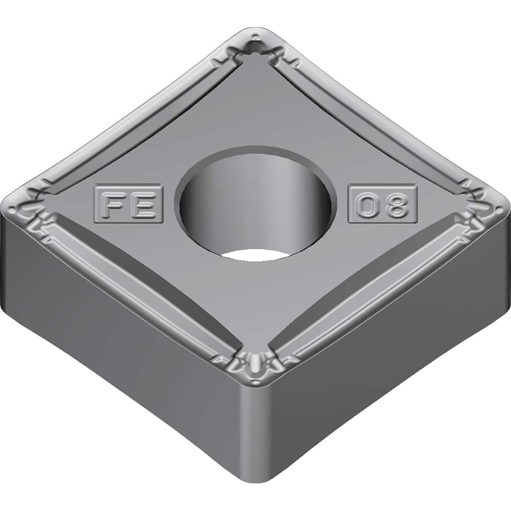 SNMG432EFE AC8015P Carbide Turning Insert Absotech Finish, 1/2″ Long, 1/2″ Inscribed Circle, 0.0315″ Corner Radius, 0.1874″ Thick, 90° Included Angle, Series AC8000P