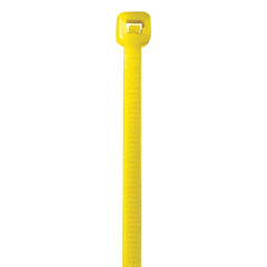 Polybag Tape & Ties; Type: Cable Ties; Overall Length (Inch): 11; Width (Inch): 0.19; Color: Yellow