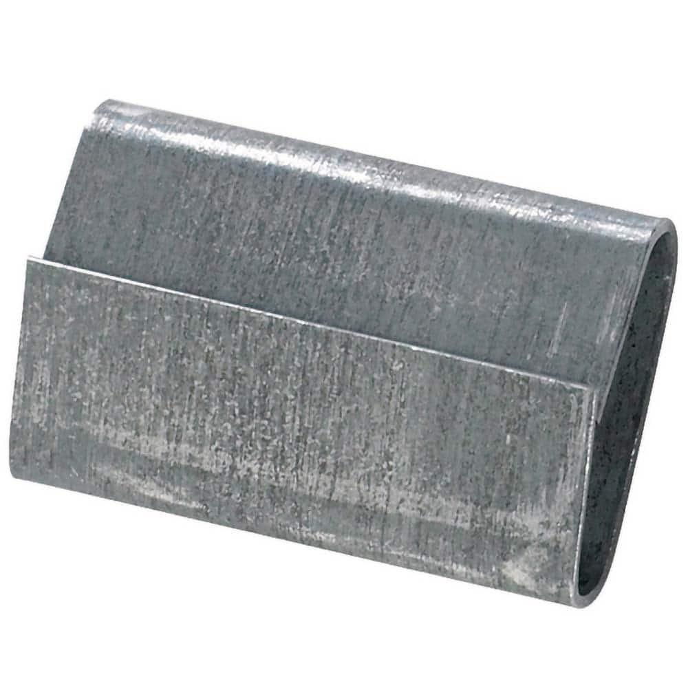 Value Collection - Strapping Seals & Buckles Type: Steel Strapping Seals - Closed/Thread On Width (Inch): 5/8 - Caliber Tooling