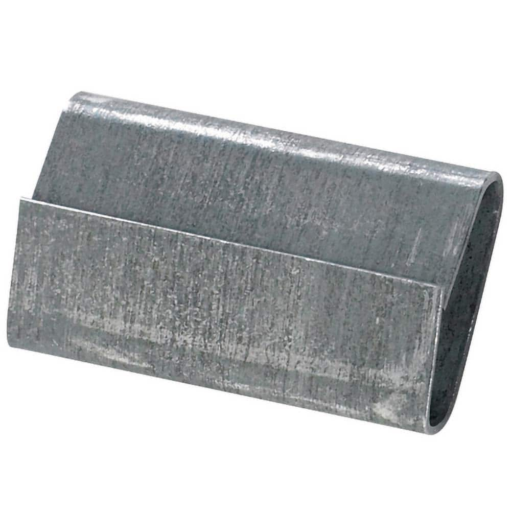 Value Collection - Strapping Seals & Buckles Type: Steel Strapping Seals - Closed/Thread On Width (Inch): 1/2 - Caliber Tooling