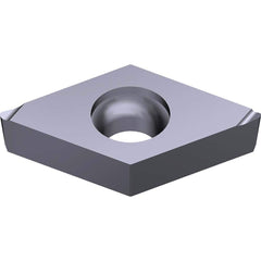 DCGT21.50.5LFYS Carbide Turning Insert Absotech Bronze Finish, 0.3031″ Long, 1/4″ Inscribed Circle, 0.0079″ Corner Radius, 0.0937″ Thick, 55° Included Angle, Series AC5000S