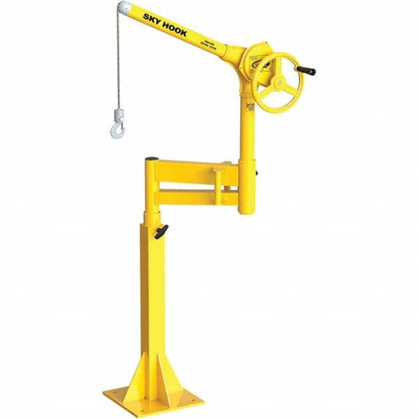 Sky Hook - 500 Lb Steel Lifting Hook Crane - Caliber Tooling