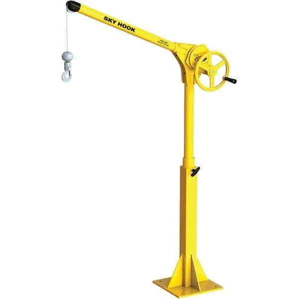 Sky Hook - 500 Lb Steel Lifting Hook Crane - Caliber Tooling