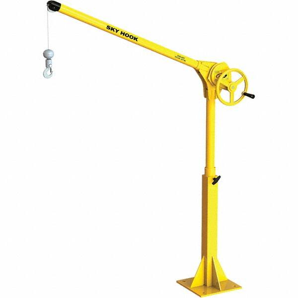 Sky Hook - 500 Lb Steel Lifting Hook Crane - Caliber Tooling