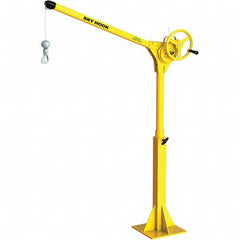 Sky Hook - 500 Lb Steel Lifting Hook Crane - Caliber Tooling