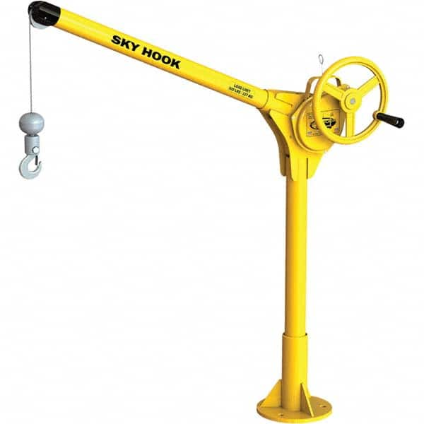 Sky Hook - 500 Lb Steel Lifting Hook Crane - Caliber Tooling