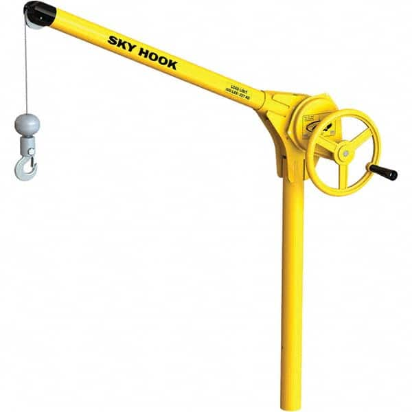 Sky Hook - 500 Lb Steel Lifting Hook Crane - Caliber Tooling