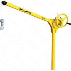 Sky Hook - 500 Lb Steel Lifting Hook Crane - Caliber Tooling