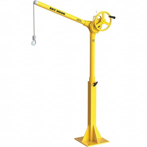 Sky Hook - 500 Lb Steel Lifting Hook Crane - Caliber Tooling