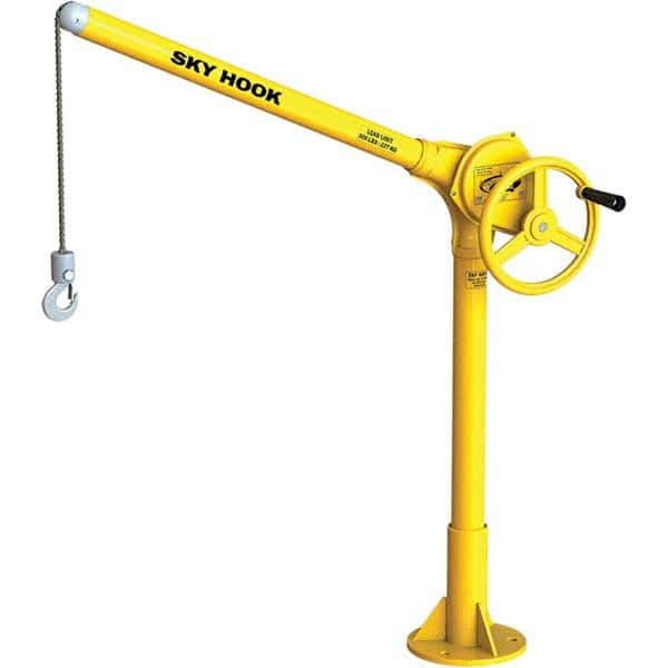 Sky Hook - 500 Lb Steel Lifting Hook Crane - Caliber Tooling