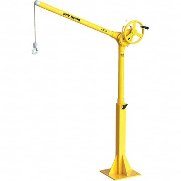 Sky Hook - 500 Lb Steel Lifting Hook Crane - Caliber Tooling