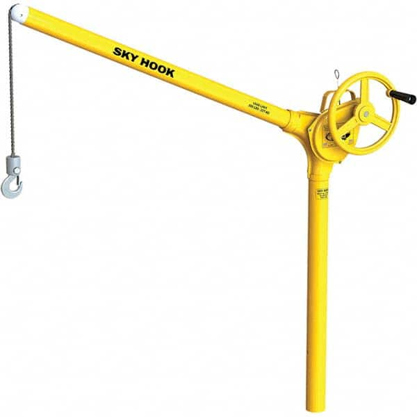 Sky Hook - 500 Lb Steel Lifting Hook Crane - Caliber Tooling