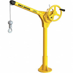 Sky Hook - 500 Lb Steel Lifting Hook Crane - Caliber Tooling