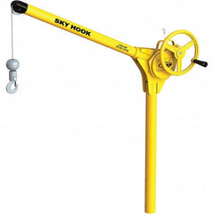 Sky Hook - 500 Lb Steel Lifting Hook Crane - Caliber Tooling