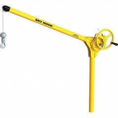 Sky Hook - 500 Lb Steel Lifting Hook Crane - Caliber Tooling