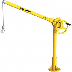 Sky Hook - 500 Lb Steel Lifting Hook Crane - Caliber Tooling