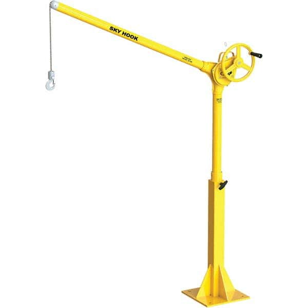 Sky Hook - 500 Lb Steel Lifting Hook Crane - Caliber Tooling