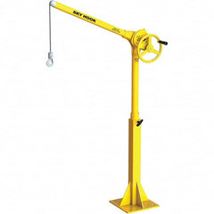 Sky Hook - 500 Lb Steel Lifting Hook Crane - Caliber Tooling