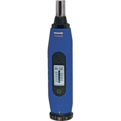 CDI - 1 Piece, 3 to 15 In/Lb, Preset Torque Limiting Screwdriver - 1/4" Drive, 0.2 In/Lb Graduation - Caliber Tooling