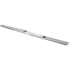 Drawer Slides; Type: Mini Drawer Slide; Extension Style: Full; Slide Length: 150.00; Travel Length: 177.00; Load Capacity (Lb.): 26.400; Width (Inch): 3/8; Slide Length: 150.00; Material: Stainless Steel; Material Grade: 304; Material: Stainless Steel