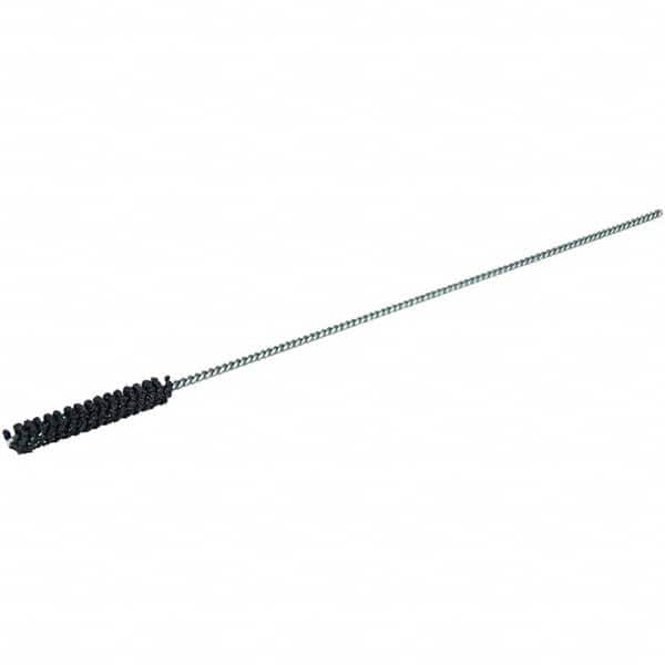 Weiler - 0.472" to 12mm Bore Diam, 320 Grit, Silicon Carbide Flexible Hone - Caliber Tooling