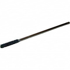 Weiler - 0.394" to 10mm Bore Diam, 120 Grit, Silicon Carbide Flexible Hone - Caliber Tooling