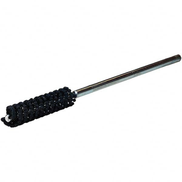 Weiler - 0.552" to 14mm Bore Diam, 320 Grit, Silicon Carbide Flexible Hone - Caliber Tooling